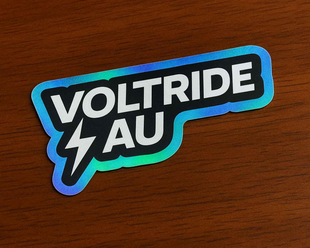 Volt Ride AU sticker set